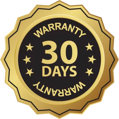 30 Day Warranty